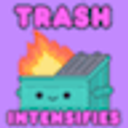 Dumpster Fire Intense emoji