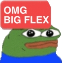 Omgbigflex emoji