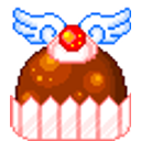 Flying Chocolate emoji