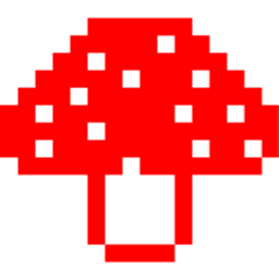 8bit Mushroom emoji