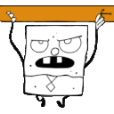 Doodlebob Mad emoji