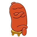 Sausage Stool emoji
