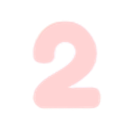 Pink Number Two emoji