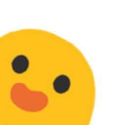 Duck Peeking Corner emoji