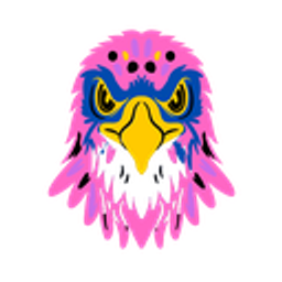 Pinkeagle emoji