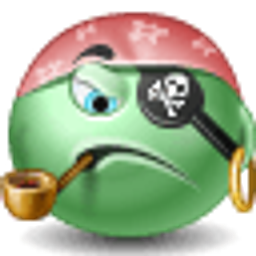 Pirate Green emoji