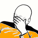 Facepalm Party emoji
