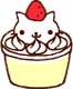 Neko Cupcake emoji