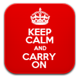 Keep Calm And Carry On emoji