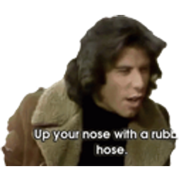 Up Your Nose With A Rubber Hose emoji