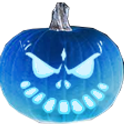 Jacko Lantern Blue emoji