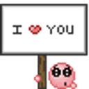 I Luv You emoji