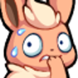Flareon Nervous emoji