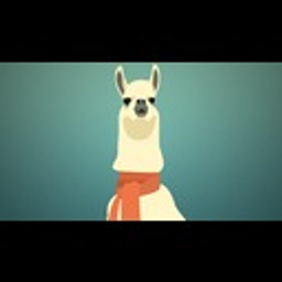 Llama Scarf emoji