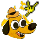 This Is Fine Bang emoji
