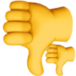 Metathumbsdown emoji