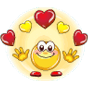 Saint Valentine emoji