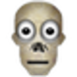 Eek Skull emoji