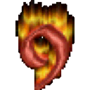 9flaming emoji