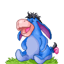 Eeyore Laugh emoji