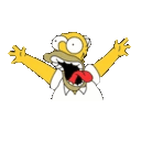 Homer Stressed emoji