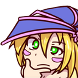 Yugi Girl Think emoji