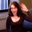 Tina Fey Self High Five emoji