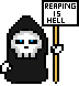 Grim Reaper emoji