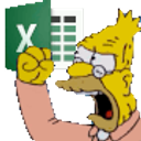Old Man Yelling At Excel Simpsons emoji