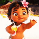 Moana Bye emoji