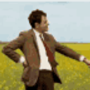 Mr Bean Waiting emoji