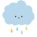 Raincloud Smile emoji
