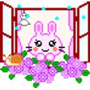 Bunny Window emoji