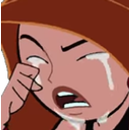 Kim Possible Cry emoji