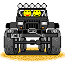 Monster Truck Bounce emoji