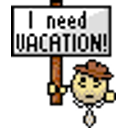 I Need Vacation emoji