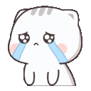Cutie Cat Cry emoji