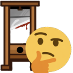 Think Guillotine emoji