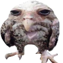 Wet Wide Owl emoji