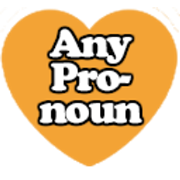 Any Pronoun emoji