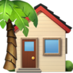 Staycation emoji