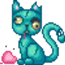 Zombie Cat emoji