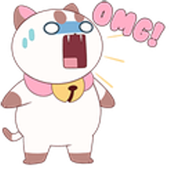 Puppycat Omg emoji