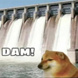 Doge Dam emoji
