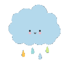 Cute Rain emoji