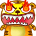 Tiger Angry emoji