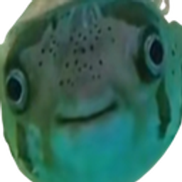 Pufferfish Smile Curious emoji