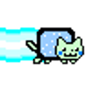 Nyancat Tron emoji