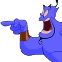 Genie Shocked emoji