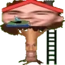 Peepopogclimbingtreehard4housegivingpepegadragonpogcannontowidepeepopiratesadbirthdaymakinghimhappy emoji